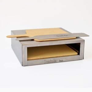 HORNO SCATOLA INOX  + PIEDRA REFRACTARIA