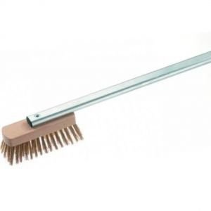CEPILLO DE CERDAS DE LATON GIMETAL MANGO ALUMINIO 120 CM