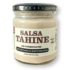 SALSA TAHINE RECETAS DE ENTONCES  X 200 GR