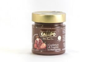 MERMELADA CALLIPO GRANADA Y FRUTILLA 280 grs ITALIA