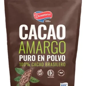 CACAO AMARGO PURO EN POLVO  X 200 GR SIN TACC DICOMERE