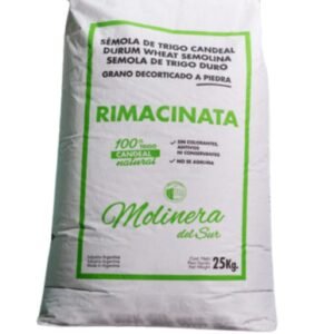 SEMOLA RIMACINATA X 25 KG MOLINERA DEL SUR