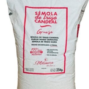 SEMOLA GRUESA  X 1KG FRACCIONADA-  MOLINERA DEL SUR