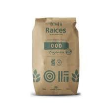 HARINA 000 ORGANICA X 25 KG RAICES CAMPODONICO