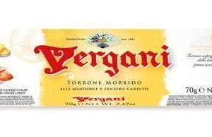 TURRON BLANDO CON  ALMENDRAS Y GENJIBRE 70 GR